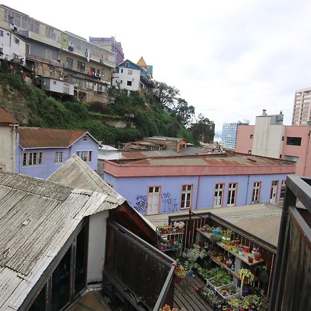 La Casa Del Puerto, Hostal Cultural, Cerro Alegre Valparaíso Eksteriør bilde
