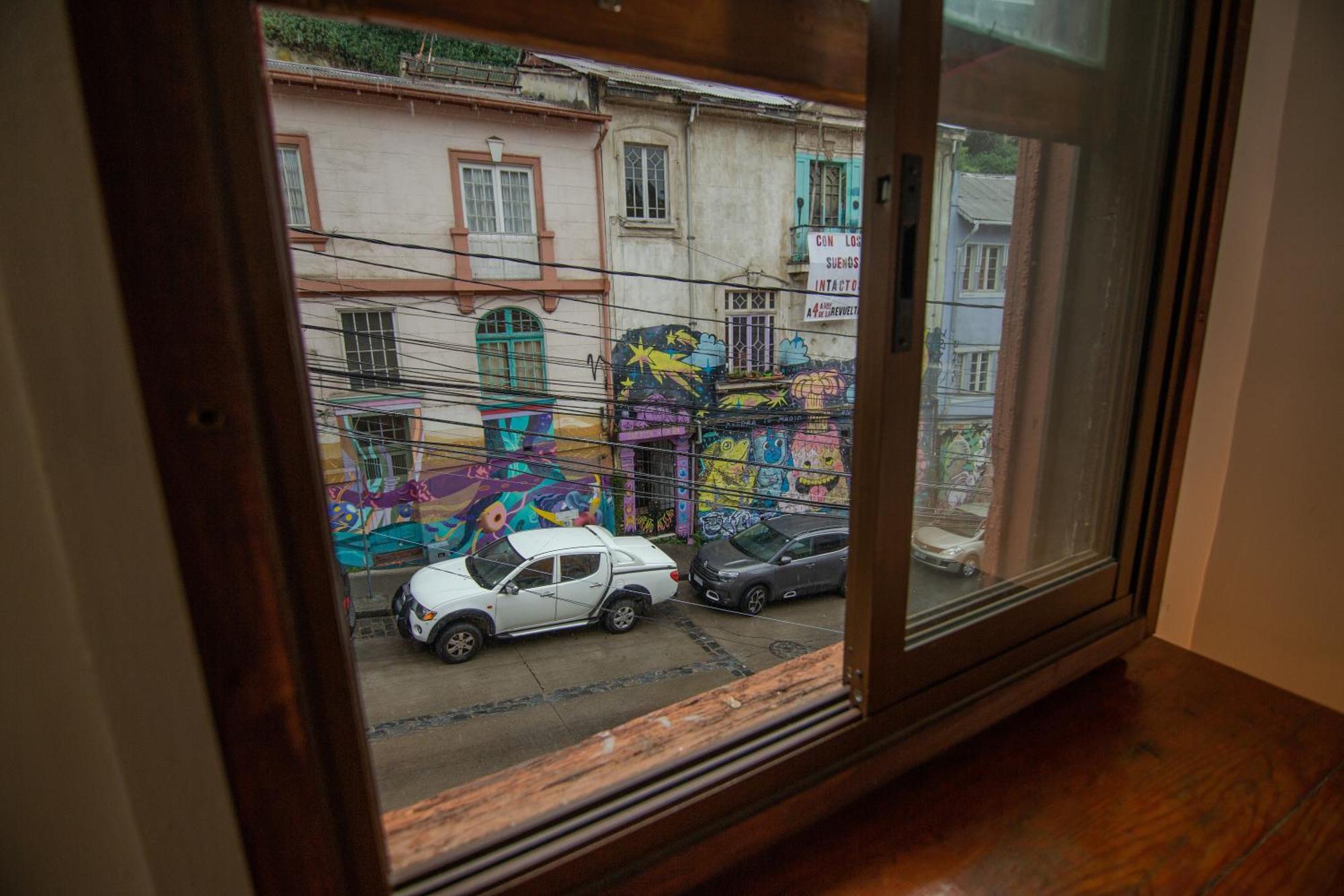 La Casa Del Puerto, Hostal Cultural, Cerro Alegre Valparaíso Eksteriør bilde