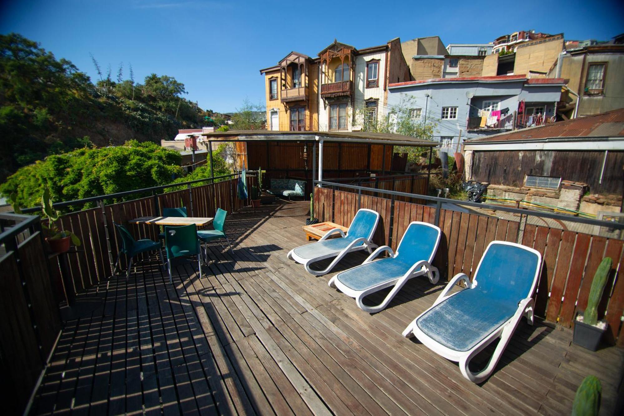 La Casa Del Puerto, Hostal Cultural, Cerro Alegre Valparaíso Eksteriør bilde