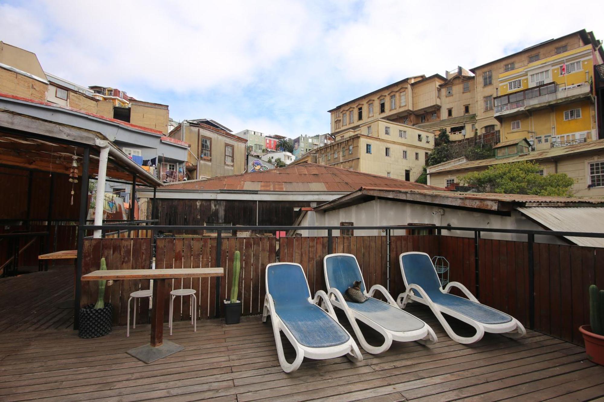 La Casa Del Puerto, Hostal Cultural, Cerro Alegre Valparaíso Eksteriør bilde