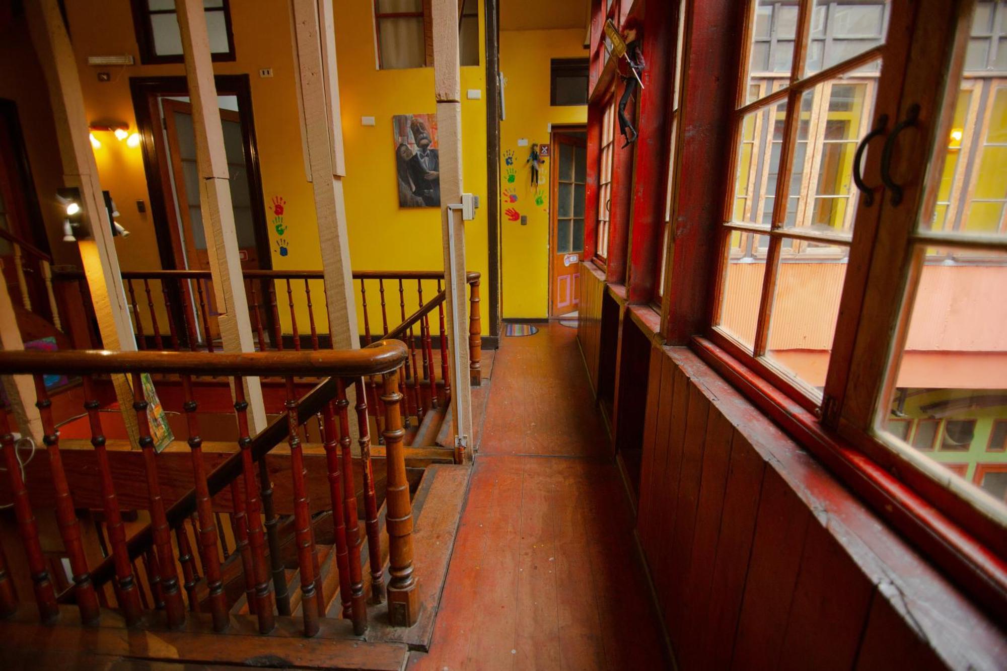 La Casa Del Puerto, Hostal Cultural, Cerro Alegre Valparaíso Eksteriør bilde